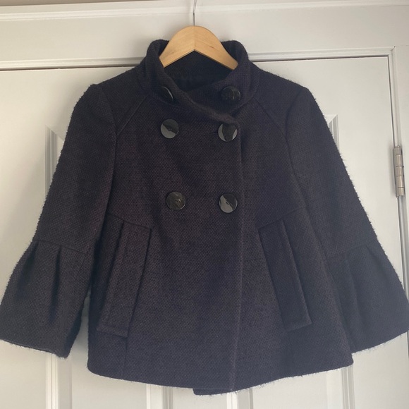 Zara Jackets & Blazers - Zara Basic Wool blend 60s style coat